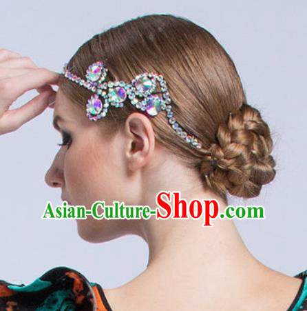 Handmade Latin Dance Competition Hair Stick Modern Dance International Rumba Dance Hair Accessories for Women