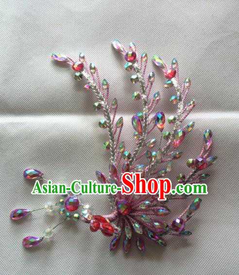 Chinese Beijing Opera Nobility Lady Phoenix Hairpins Traditional Peking Opera Diva Hair Accessories for Women