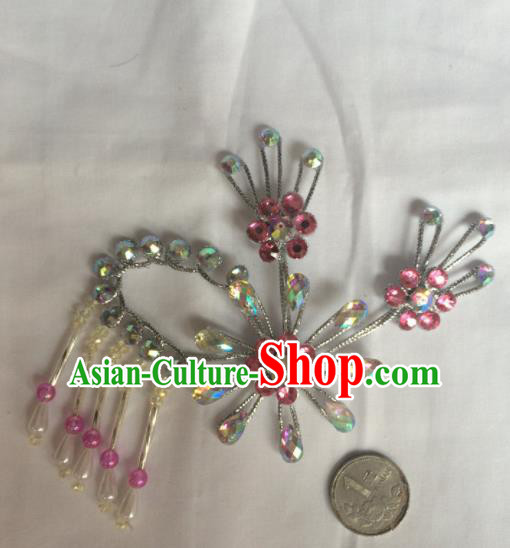 Chinese Beijing Opera Diva Hair Claw Hairpins Traditional Peking Opera Hair Accessories for Women