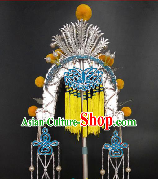 Chinese Beijing Opera Queen Phoenix Coronet Traditional Peking Opera Hat Hair Accessories for Women