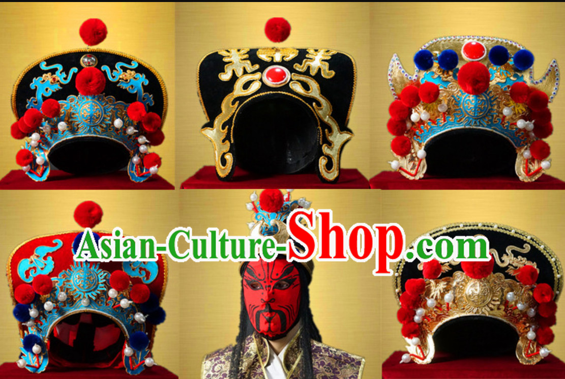 Top Handmade Long Beards Bian Lian Hat Mask Changing Hat