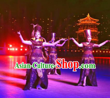 Chinese The Dream of Tang Dynasty Dance Dress Stage Performance Costume for Women