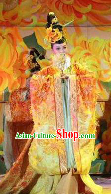 Chinese The Dream of Dongjing Song Dynasty Court Queen Dance Dress Stage Performance Costume for Women