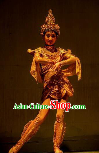 Chinese Dharma Legends in Famen Temple Ancient Classical Dance Dress Stage Performance Costume and Headpiece for Women