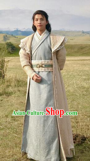 Drama Ever Night Ancient Chinese Prince Hanfu Clothing Traditional Tang Dynasty Swordsman Costumes for Men