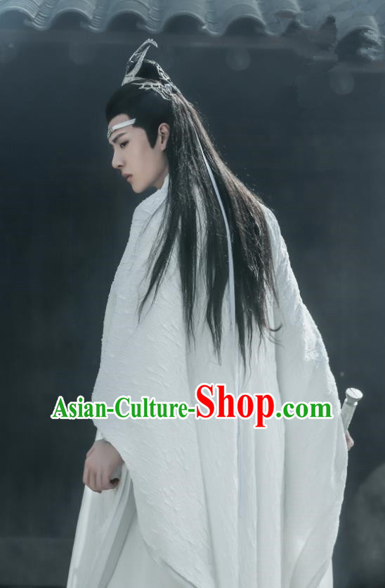 Drama The Untamed Chinese Ancient Swordsman Nobility Childe Lan Wangji Costumes for Men