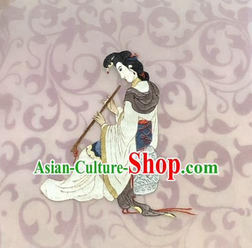 Chinese Traditional Suzhou Embroidery Cloth Accessories Embroidered Patches Embroidering Craft