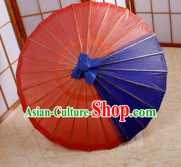 Traditional Chinese Cosplay Swordsman Red Umbrella Ancient Princess Umbrella for Women