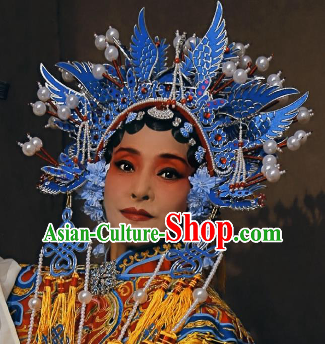 Traditional Chinese Beijing Opera Phoenix Coronet Hairpins Ancient Princess Hanfu Hair Accessories for Women