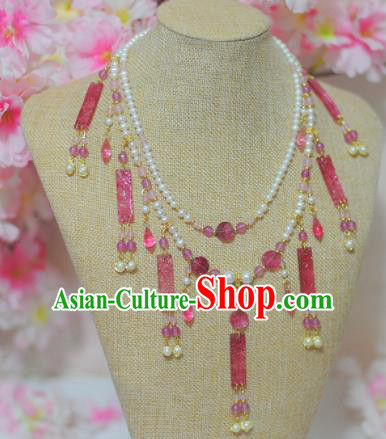 Traditional Chinese Hanfu Necklace Ancient Princess Necklet Accessories for Women