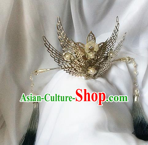 Traditional Chinese Hanfu Hair Crown Ancient Swordsman Hair Accessories for Men