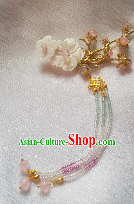 Traditional Chinese Classical Plum Hair Claw Hairpins Ancient Princess Hanfu Hair Accessories for Women