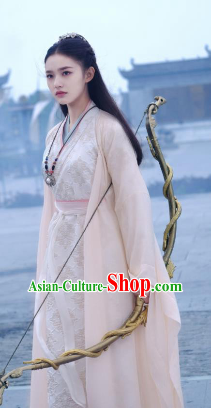 Fights Break Sphere Ancient Chinese Female Swordsman Xiao Xuner Lin Yun Hanfu Costumes for Women