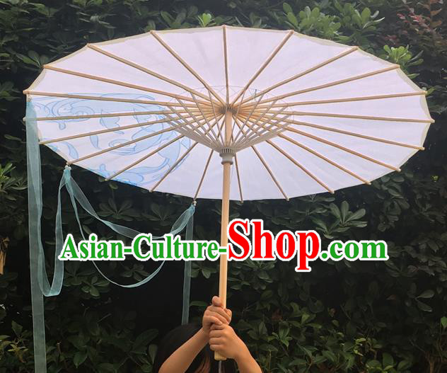 Handmade Chinese Classical Dance Paper Umbrella Traditional Cosplay Decoration Umbrellas