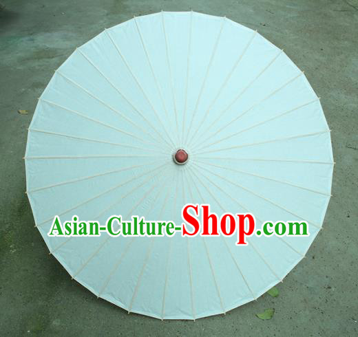 Handmade Chinese Classical Dance White Paper Umbrella Traditional Cosplay Decoration Umbrellas