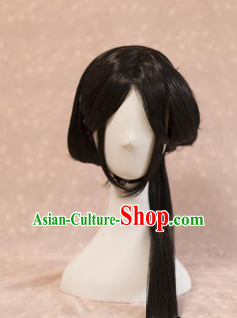 Traditional Chinese Ancient Princess Wigs Han Dynasty Cosplay Goddess Chignon for Women