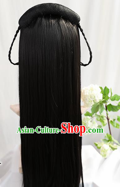 Traditional Chinese Cosplay Ming Dynasty Palace Princess Wigs Sheath Ancient Flying Apsaras Chignon for Women