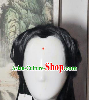 Traditional Chinese Cosplay Taoist Nun Wigs Sheath Ancient Swordsman Goddess Chignon for Women