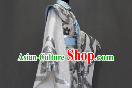 Customize Chinese Traditional Cosplay Monarch Costumes Ancient Swordsman King Clothing for Men