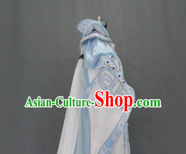Customize Chinese Traditional Cosplay Monarch God Costumes Ancient Swordsman King Clothing for Men