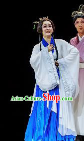 Chinese Drama Prince of Lanling Ancient Princess Consort Dress Stage Performance Dance Costume and Headpiece for Women