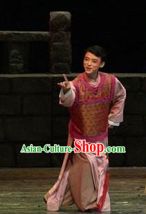 Chinese Moon Shines On Sugarbush Ferry Male Clothing Stage Performance Dance Costume for Men