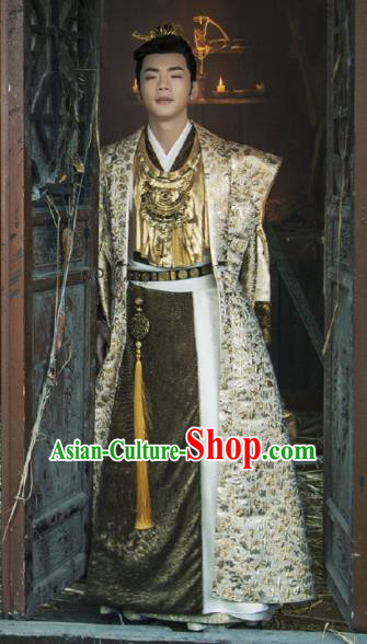 Drama Young Blood Ancient Chinese Song Dynasty Swordsman Prince Costumes for Men