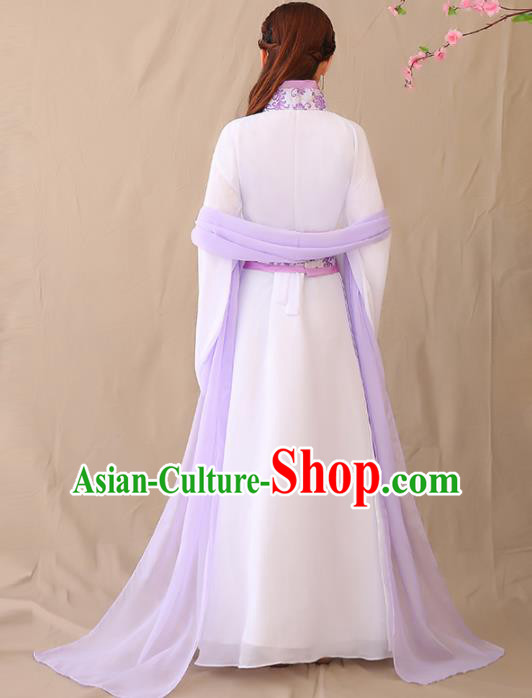 Chinese Ancient Han Dynasty Historical Costumes Traditional Palace Lady Hanfu Dress for Women
