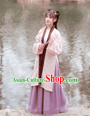 Chinese Ancient Hanfu Dress Song Dynasty Aristocratic Lady Historical Costumes for Women