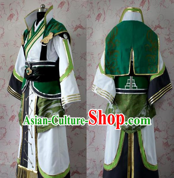 Chinese Ancient Cosplay Swordsman Costume Traditional Prince Clothing for Men