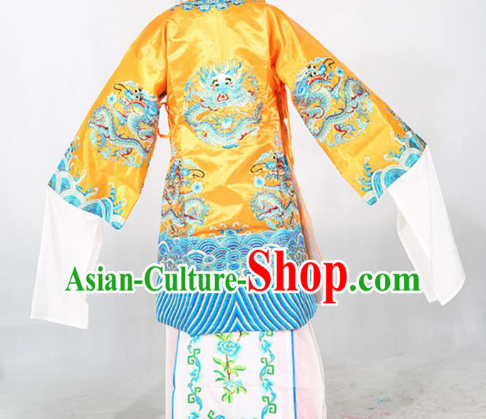 Traditional Chinese Beijing Opera Children Costume Peking Opera Pantaloon Embroidered Robe for Kids