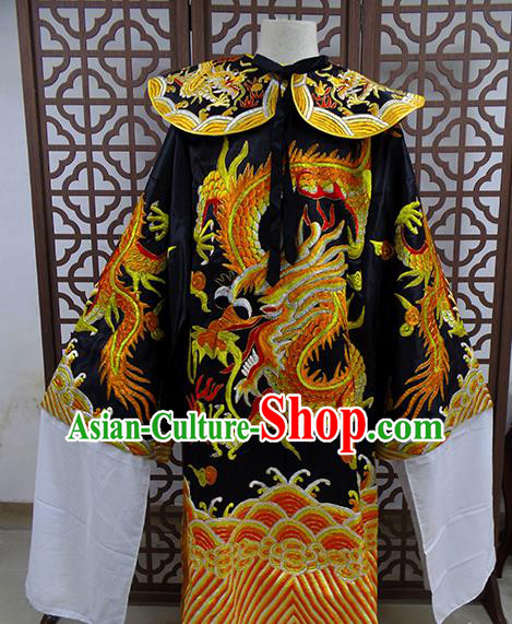 Traditional Chinese Beijing Opera Old Men Costume Peking Opera Prime Minister Clothing