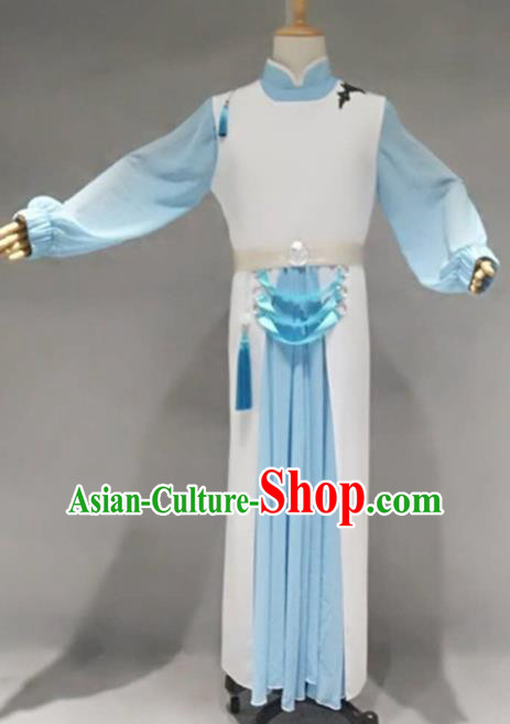 Traditional Chinese Classical Dance Costume China Ancient Swordsman Clothing for Men