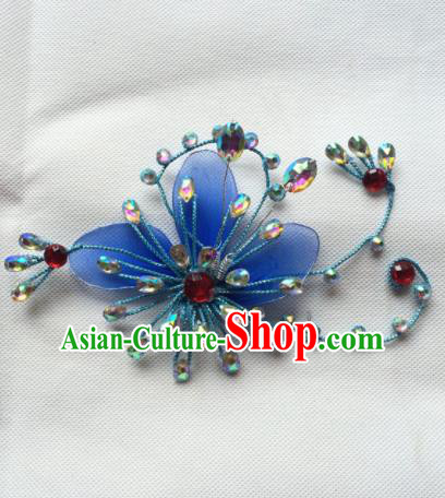 Asian Chinese Beijing Opera Actress Phoenix Coronet Hair Accessories Ancient Princess Hat for Women