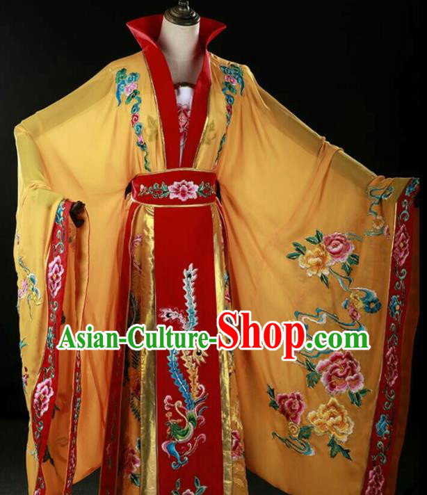 Traditional Chinese Beijing Opera Actress Costume Ancient Palace Queen Dress for Women