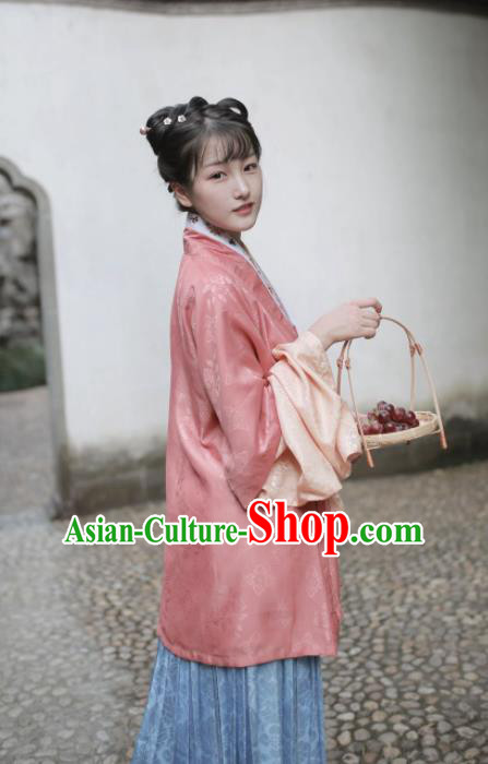 Traditional Chinese Ancient Ming Dynasty Nobility Lady Historical Costume Complete Set