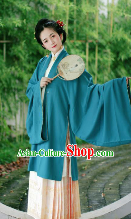 Chinese Ancient Peri Hanfu Dress Traditional Ming Dynasty Imperial Consort Historical Costume for Women