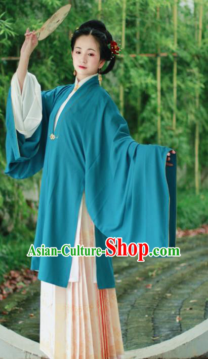 Chinese Ancient Peri Hanfu Dress Traditional Ming Dynasty Imperial Consort Historical Costume for Women