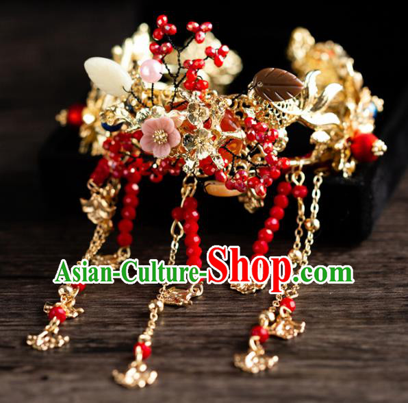 Chinese Ancient Hanfu Jewelry Accessories Traditional Wedding Tassel Bracelet for Women