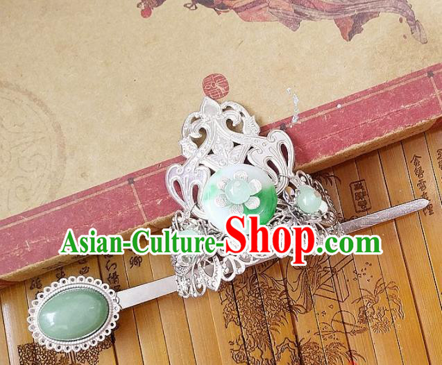 Chinese Ancient Nobility Childe Hair Accessories Palace Traditional Hanfu Hair Crown Hairpins for Men