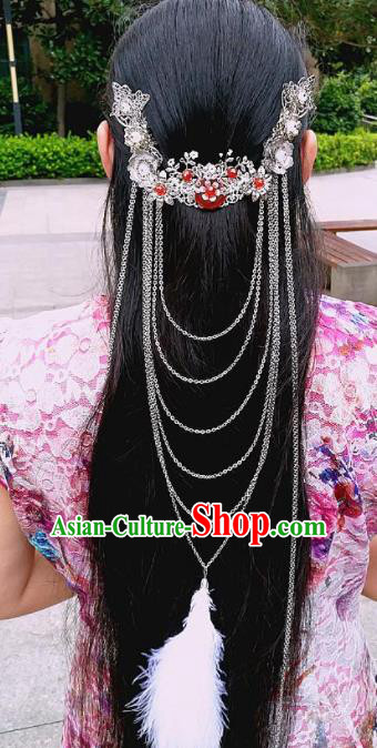 Chinese Ancient Princess Hair Accessories Traditional Hanfu Hair Clasp Hairpins for Women