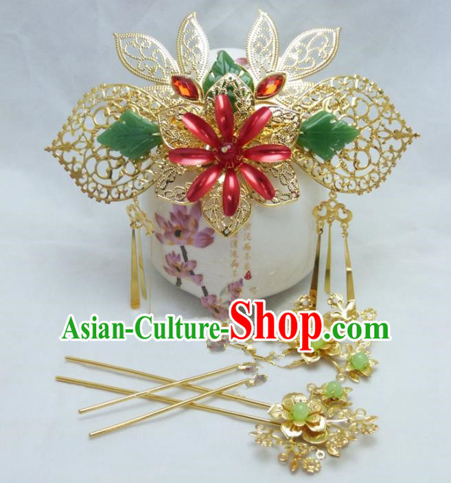 Chinese Ancient Hair Accessories Traditional Palace Hairpins for Women