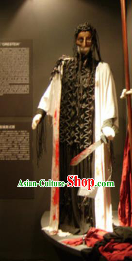 Traditional Greek Presbyter Costume Ancient Greek Black Clothing for Men