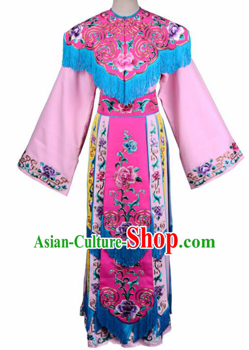 Professional Chinese Traditional Beijing Opera Princess Costume Ancient Peri Embroidered Dress for Adults