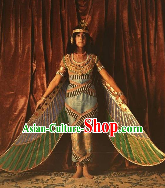 Traditional Egypt Priestess Costume Ancient Egypt Goddess Dress for Women