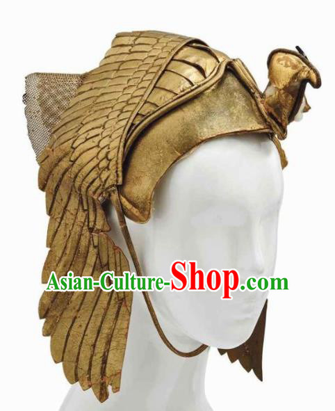 Traditional Egyptian Hair Accessories Ancient Egypt General Eagle Helmet for Men