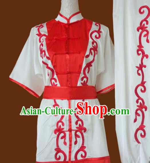 Top Grade Kung Fu Costume Chinese Martial Arts Training Tai Ji Uniform for Adults