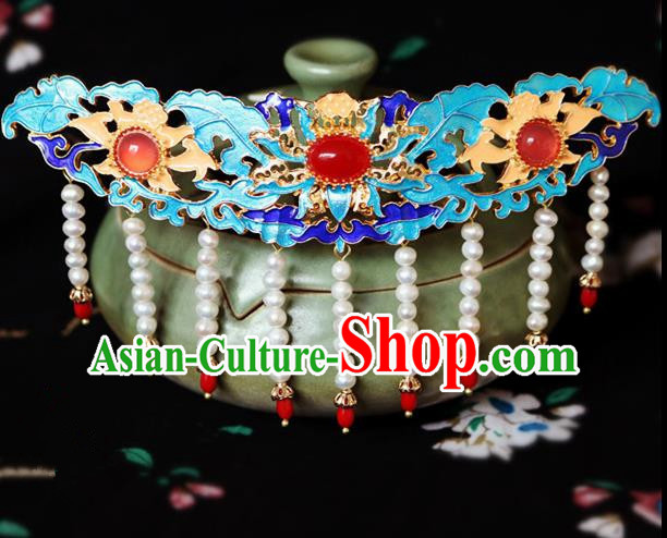 Chinese Ancient Handmade Palace Hair Crown Hairpins Traditional Classical Hair Accessories for Women