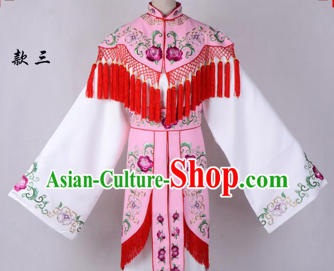 Professional Chinese Traditional Beijing Opera Costume Peri Embroidered Dress for Adults