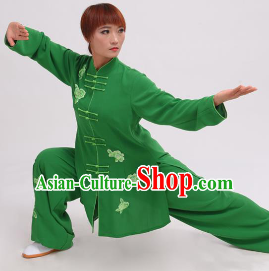 Chinese Traditional Tai Chi Costume Martial Arts Tai Ji Competition Clothing for Women